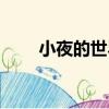 小夜的世界（關于小夜的世界簡介）