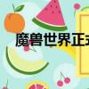 魔獸世界正式服上不去（wow上不去了）