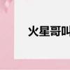 火星哥叫什么名字?（火星哥是誰）