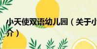 小天使雙語幼兒園(關于小天使雙語幼兒園簡介)