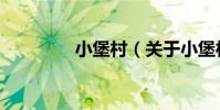 小堡村(關于小堡村簡介)