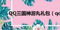 QQ三國神游丸禮包(qq三國神游丸)