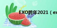 EXO跨年2021(exo跨年)