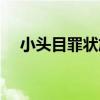 小頭目罪狀旅（關于小頭目罪狀旅簡介）