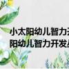 小太陽幼兒智力開發叢書：4-5歲左腦訓練開發（關于小太陽幼兒智力開發叢書：4-5歲左腦訓練開發簡介）