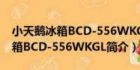 小天鵝冰箱BCD-556WKGL(關于小天鵝冰箱BCD-556WKGL簡介)