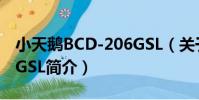 小天鵝BCD-206GSL(關于小天鵝BCD-206GSL簡介)