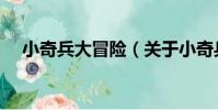小奇兵大冒險(關于小奇兵大冒險簡介)
