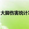 大腳傷害統計怎么調出來的（大腳 傷害統計）