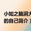小如之腦洞大開的自己（關于小如之腦洞大開的自己簡介）