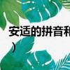 安適的拼音和意思在濟南的冬天（安適的拼音）