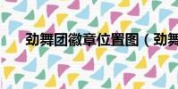 勁舞團徽章位置圖(勁舞團心情徽章)