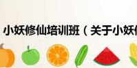 小妖修仙培訓班(關于小妖修仙培訓班簡介)