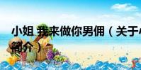 小姐 我來做你男傭(關于小姐 我來做你男傭簡介)