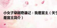 小女子穿越奇遇記:我是宮主(關于小女子穿越奇遇記:我是宮主簡介)