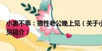 小妻不乖:狼性老公晚上見(關于小妻不乖:狼性老公晚上見簡介)