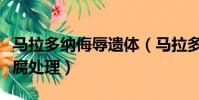 馬拉多納侮辱遺體(馬拉多納曾想對遺體做防腐處理)