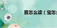 寳怎么讀(寶怎么讀)