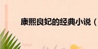 康熙良妃的經典小說(康熙 良妃)