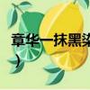 章華一抹黑染發膏是一次性的嗎（章華一抹黑）