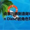 由黎巴嫩制造商W Motors制造的Lykan Hypersport由Vin Diesel的角色駕駛 