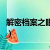 解密檔案之眼中釘電視劇（解密檔案之眼中釘）
