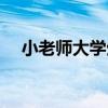 小老師大學生（關于小老師大學生簡介）