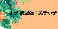 小子 要堅強(關于小子 要堅強簡介)