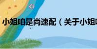 小姐咱是尚速配(關于小姐咱是尚速配簡介)