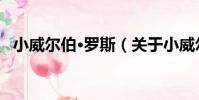 小威爾伯·羅斯(關于小威爾伯·羅斯簡介)
