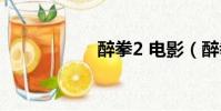 醉拳2 電影(醉拳2)