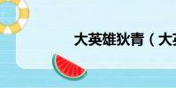 大英雄狄青(大英雄)