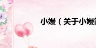 小嫚(關于小嫚簡介)