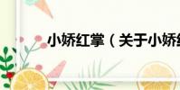 小嬌紅掌(關于小嬌紅掌簡介)