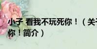 小子 看我不玩死你!(關于小子 看我不玩死你!簡介)