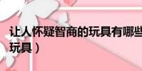 讓人懷疑智商的玩具有哪些(讓人懷疑智商的玩具)
