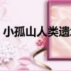 小孤山人類遺址（關于小孤山人類遺址簡介）