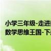 小學三年級-走進數學思維王國-下冊（關于小學三年級-走進數學思維王國-下冊簡介）