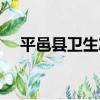 平邑縣衛生志（關于平邑縣衛生志介紹）