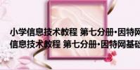 小學信息技術教程 第七分冊·因特網基礎與應用(關于小學信息技術教程 第七分冊·因特網基礎與應用簡介)