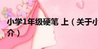 小學1年級硬筆 上(關于小學1年級硬筆 上簡介)
