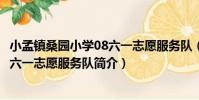 小孟鎮桑園小學08六一志愿服務隊(關于小孟鎮桑園小學08六一志愿服務隊簡介)