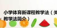 小學體育新課程教學法(關于小學體育新課程教學法簡介)