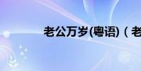 老公萬歲(粵語)(老公萬歲)