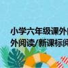 小學六年級課外閱讀/新課標閱讀黑馬（關于小學六年級課外閱讀/新課標閱讀黑馬簡介）