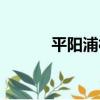 平陽浦村（關于平陽浦村介紹）