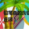 鉛筆真的含鉛嗎螞蟻莊園（鉛筆芯有毒嗎螞蟻莊園）