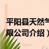平陽縣天然氣有限公司（關于平陽縣天然氣有限公司介紹）