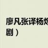 廖凡張譯楊爍李晨演的電視劇（李晨演的電視劇）