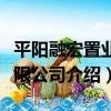 平陽融宏置業有限公司（關于平陽融宏置業有限公司介紹）